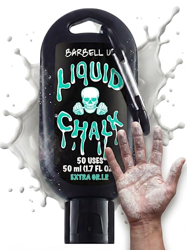 Liquid Chalk - Gym Chalk for Weightlifting, Powerlifting, Gymnastic Chalk for Rock Climbing and Lifting - style: 50 Ml Water Chalk