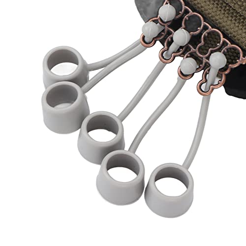 ZJchao Adjustable Silicone Finger Exerciser Hand Grip Strengthener for Exercise Training Rock Climbing Tennis Baseball Guitar Piano Drummer - size: 20lb