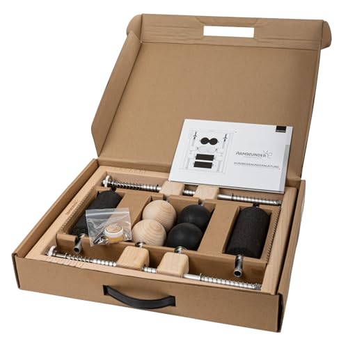 Professional Forearm Massager and Roller - Tennis Elbow, Pickleball, Golfer's Elbow, Tendonitis, Carpal Tunnel, Wrist, Hand, Trigger Point, Active & Myofascial Release