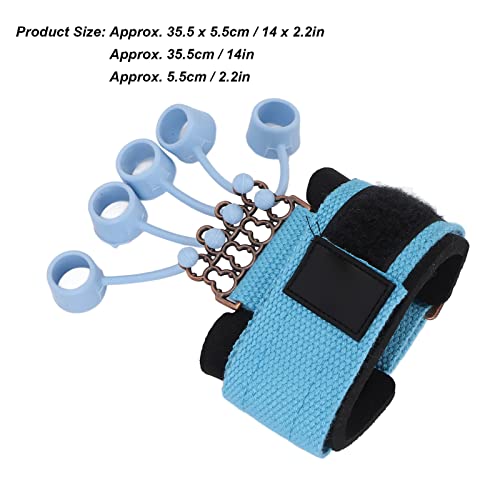 Dioche Finger Strengthener Guitar Finger Exerciser with Adjustable Wrist Strap - Silicone Hand Grip Strengthener for Training, Suitable for Rock Climbing, Guitar, Tennis and More - size: 40lb