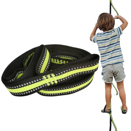 Foot Loop Ascender Climbing, Aider Ladder for Outdoor Training | Rope Ladder Strap Climbing Aider 7 Step, Multifunctional Water Ladder For Rubber Boat