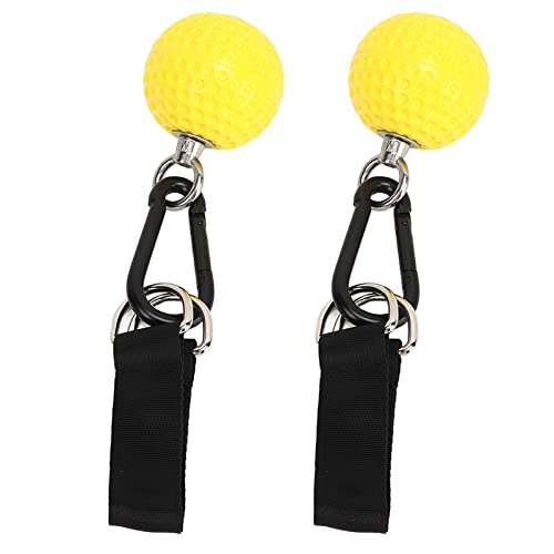 Pull Up Ball Grip Set, Climbing Pull Up with Stainless Steel Hooks and Reinforcing Belts, Anti - Slip PU Training Balls for Forearm & Grip Strength, Indoor Outdoor Horiz