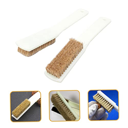 Cabilock 2pcs Bouldering Brush Boar Hair and Sturdy Handle for Cleaning Climbing Rocks Essential Tool for Outdoor Sports and Bouldering Enthusiasts