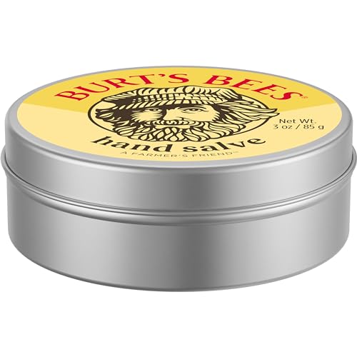 Burt's Bees 100% Natural Beeswax Hand Salve,3 Oz (Package May Vary),(Pack of 2) - size: 3 Ounce (Pack of 2)