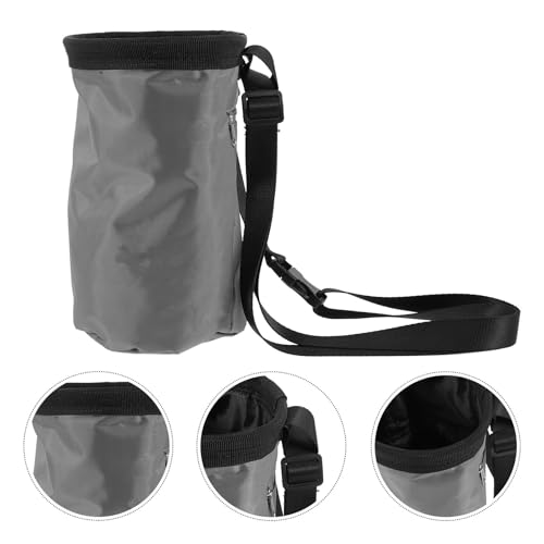 Wear-Resistant Chalk Bag for Rock Climbing and Mountaineering with Anti-Slip Powder Storage, Oxford Fabric and Fleece Material, Sturdy Outdoor Climbing Powder Storage Bag