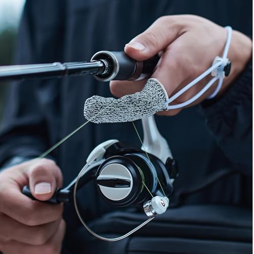 Antislip Finger Guard With Adjustable Tightness For Fishing Wood Carving Stone Engraving Cut Protector Fishing Finger Cover