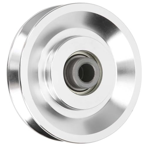 Aluminum Alloy Exercise Pulley | 10.5mm Universal Replacement for Gym Equipment | Strength Training/Home Gym Accessories | Sturdy & Lightweight 165g - size: Diameter 80mm