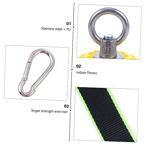 Climbing Ball Hanging Rings Hand Grip Strength Exerciser Wrist Strengthener for Outdoor Sports Like Climbing Wrestling Gymnastics