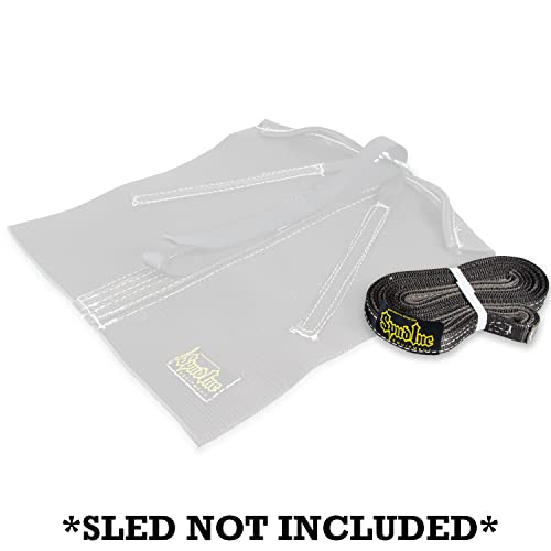 Spud Upper Body Sled Strap Total Body Workout Weight Lifting (Black)