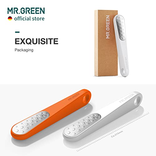 MR.GREEN Foot File Double Sided Callus Remover for Dead Skin Professional Pedicure Tools Callous Scraper Foot Sander Heel Filer (Orange) - color: Orange