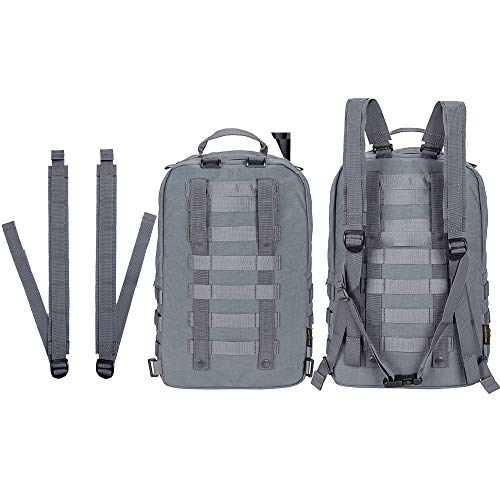 EXCELLENT ELITE SPANKER Outdoor Hydration Backpack Bundle Packs Water Bladder Carrier for 3L Water Bladder - color: Grey