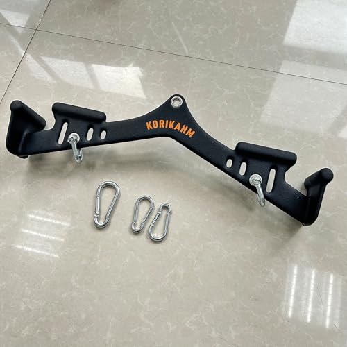 Multi-Grip LAT Pulldown Attachments, LAT Pull Down Bar, Cable Machine Attachment for Back Muscles Training, Tricep Strength Training Bars Gym Handles for Home Gym Fitness - color: KOR04