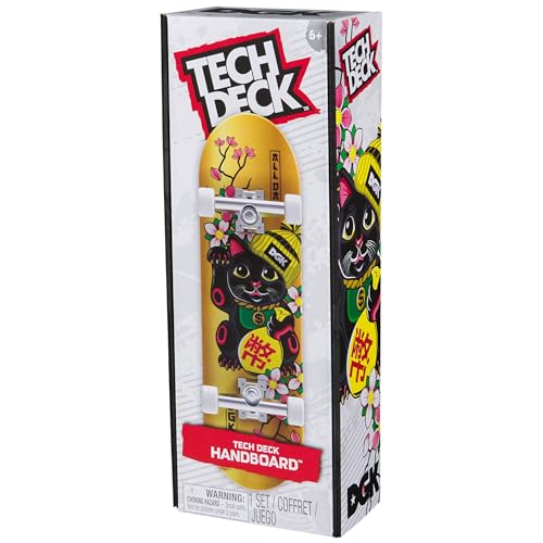 TECH DECK DGK Handboard, Authentic Mini Skateboard | 9x Larger than a Fingerboard, Hands Only, Authentic Graphics, Die-Cast Trucks, Skateboard Gifts for Kids & Collectors Ages 6+ - style: DGK