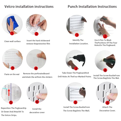 Revamp Your Space With A Versatile Pegboard Kit - Effortlessly Organize Home, Office, And Gaming Setup With Customizable Hanging Solutions (black)