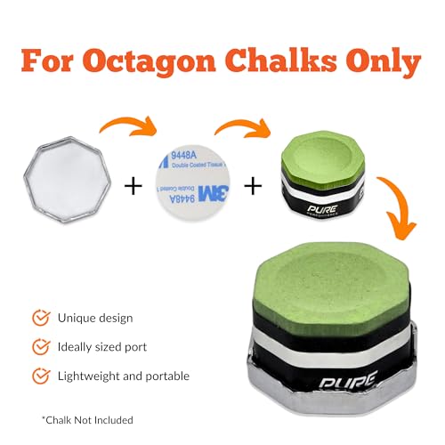 Metal Chalk Holder - style: Large Octagon