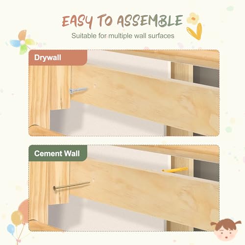10-in-1 Swedish Ladder Indoor Jungle Gym for Kids Ages 3–12, 500 LBS Wooden Wall-Mounted Climbing Set with Slide, Swing, Rings, Monkey Bars – Montessori Play & Fitness Playground - size: 10-in-1