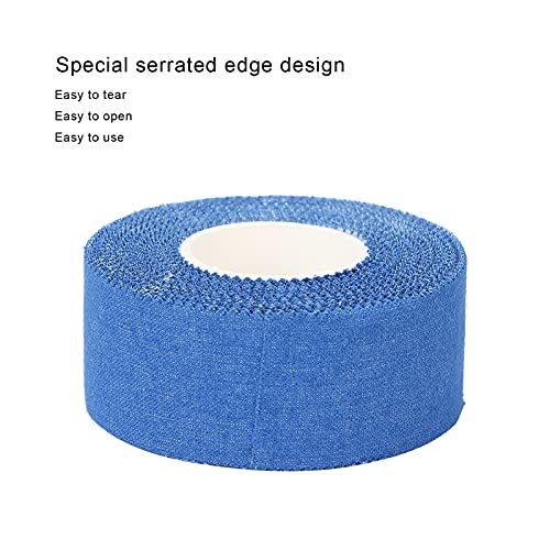 Athletic Finger Tape Kinesiology Roll Tape Sports Muscle Tape Premium Finger Wrist Protection for Weightlifting Climbing Judo Bouldering Rock Climbing Cotton Based Cloth Dark Blue