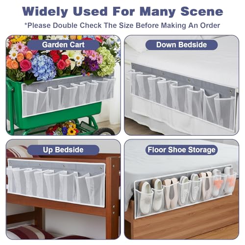 2 Pack RV Shoe Storage Solutions, Hanging Shoe Organizer with 8 Large Pockets