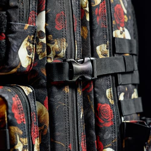 WOLFpak 35L Athletic Gym Backpack - Durable 1000D Waterproof Oxford Material with MOLLE Webbing, Laptop Pocket - color: Until Forever