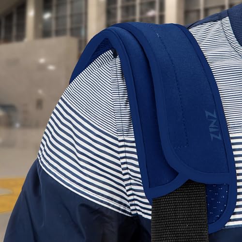 ZINZ Ultra Thick & Breathable Universal Shoulder Pad Cushion for Bag - Long & Comfort - color: Dark Blue