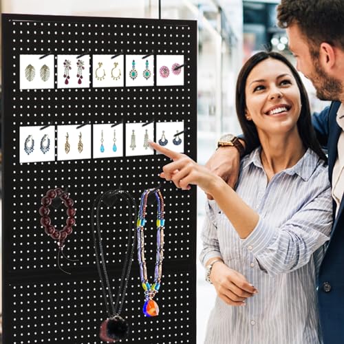 NectaCol 30 Packs 6-inch Long Metal Pegboard Hooks, Standard Hooks is Fit to Pegboard Panels - size: 6 Inch