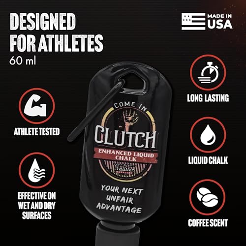 STYK Vaulter Magazine - Enhanced Liquid Chalk, No Mess, Work Out Chalk, Grip Boost, for Weightlifting, Gymnastics, Rock Climbing, Bodybuilding, Pole Vault, Crossfit, and More, Liquid Hand Chalk - style: 60ml Scented