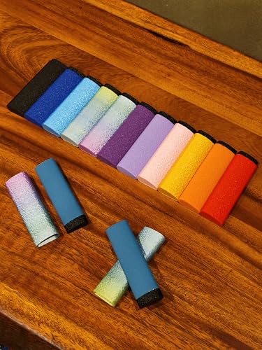 Reusable Skin File with Cover - Great for Rock Climbing, Bouldering, Climber, Gym, Crossfit, Weightlifting, Gymnast - Callus Finger Hand Sander (Silk Baby Pink) - color: Silk Baby Pink