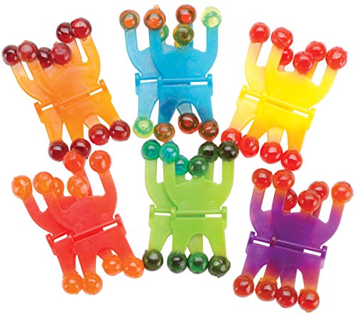 Amscan 390162 Wall Climber - Pack of 12, Assorted - 2 3/8" x 1 3/8" x 1/4"