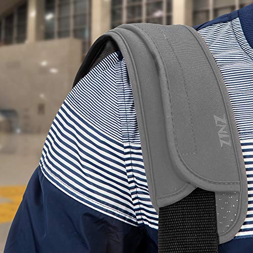 ZINZ Ultra Thick & Breathable Universal Shoulder Pad Cushion for Bag - Long & Comfort - color: Drak Gray