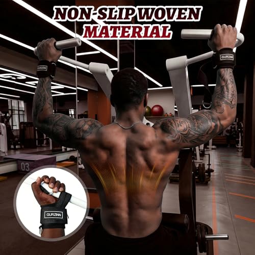 Weight Lifting Wrist Straps with 30Lbs Heavy Duty Rope-18 inch Cotton for Weightlifting Bodybuilding, Face Pull,Powerlifting, Pull Training & Deadlifts - color: Black with Rope