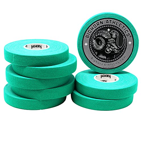 Bighorn Athletics Jiu-Jitsu Finger Tape, 0.5-Inch x 45-feet, 24 Rolls, Pink, White & Green