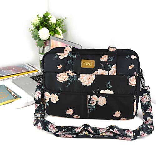 Bag Shoulder Strap, Padded Adjustable Shoulder Strap Replacement - color: Dark Rose, size: 57"