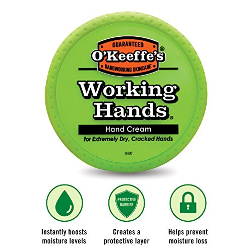 O'Keeffe's K0350002-11 Working Hands Hand Cream in Jar (11 Pack), 3.2 oz - size: 3.2 Ounce (Pack of 11)