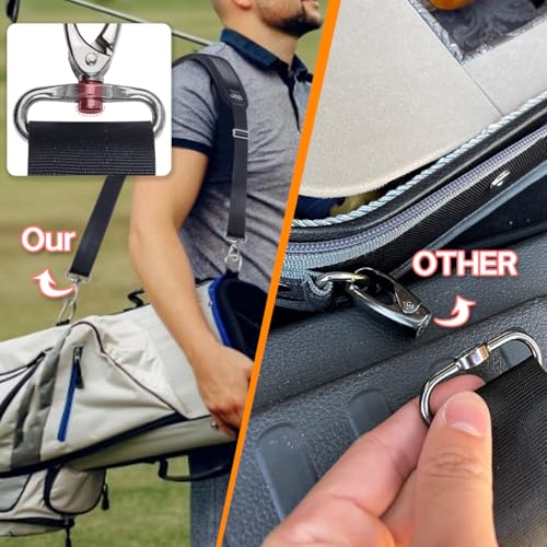 Shoulder Straps 79 inch Adjustable with Thick Soft Fixed Shoulder Pad | with Metal Swivel Hooks for Laptop Bag, Messenger Bag, Tool Bag, Camera,Luggage,for Mens and Womens - color: Grey