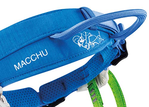 PETZL MACCHU Kids' Rock Climbing Harness | Adjustable Seat Harness for Children Less Than 40kg / 88 lbs - color: Violet