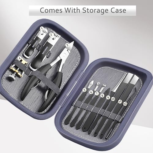 Toenail Clipper for Thick Nails Seniors Ingrown Toe Nail Pedicure Knife for Ingrown Nails Removal Kit Cutter Toenail