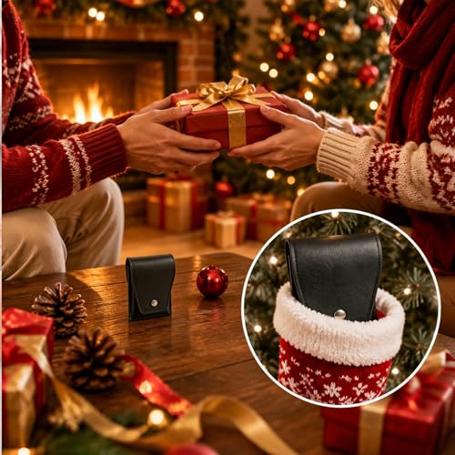 Manicure Set Gift Ideal for Husband,Stocking Stuffers for Men and Teen Boy | Sharp Carbon Steel Clippers Trim Fingernails and Toenails; A Christmas Essential Your Boyfriend and Dad Will Use