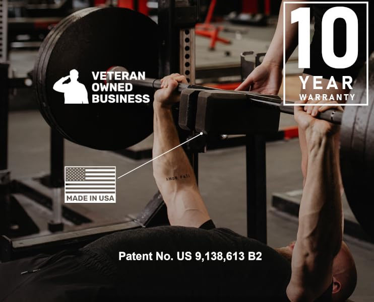 Adjustable Bench Press Board – All-in-One Barbell Press Training Tool for Powerlifting & Strength Training - color: 2-5 Board (Pro) (3" - 7.5")