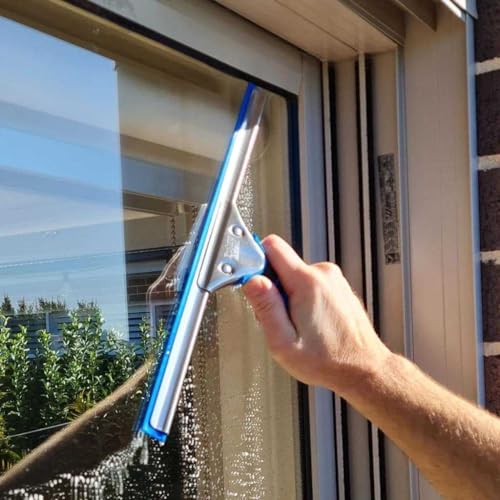 EnduroShield Professional Squeegee & Window Washer Cleaning Combo | Professional Window Cleaning Tool | Streak-Free Results | Ergonomic Design | Reusable - size: Combo: Squeegee with Window Washer
