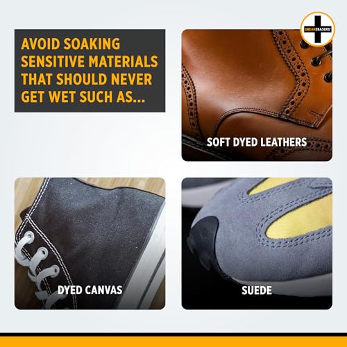 SneakERASERS Overnight Soak, Shoe and Sneaker Cleaner, Easy Detergent for Sneakers athletic shoes, and more. No fuss!