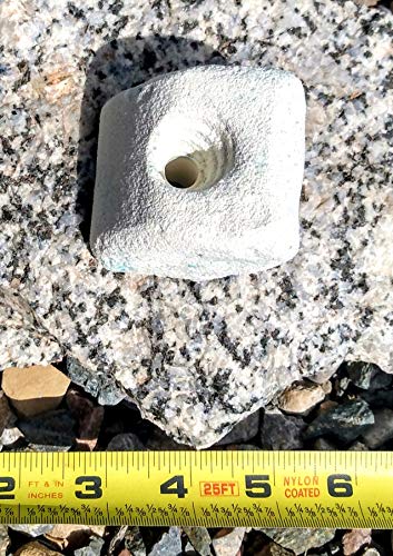 Slopey Jugger Polyurethane Bolt-On Rock Climbing Wall Hand Hold - color: White