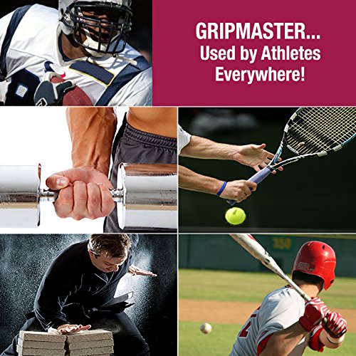 Prohands Gripmaster Hand Exerciser, Finger Exerciser (Hand Grip Strengthener), Spring-Loaded, Finger-Piston System, Isolate & Exercise Each Finger - color: Red - Gripmaster, size: 7 lb (Medium Tension)