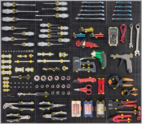 Plastic Hanging Hooks 2 inch / 50 mm 10 Pcs - Accessory for Organizer Genie Pegboards to Organize Tools - style: 2" (50 mm) Plastic Hanging Hooks - 10 pieces