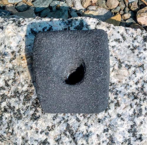 Slopey Jugger Polyurethane Bolt-On Rock Climbing Wall Hand Hold - color: Black