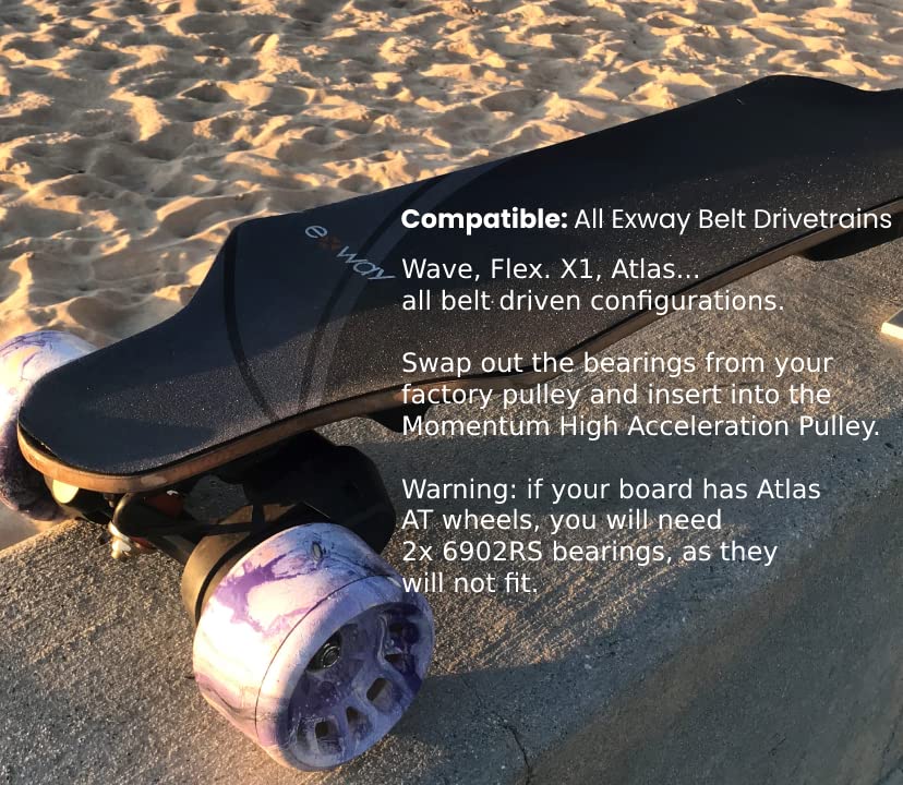 Exway Flex | X1 Max | Wave Riot High Acceleration Pulley Kit