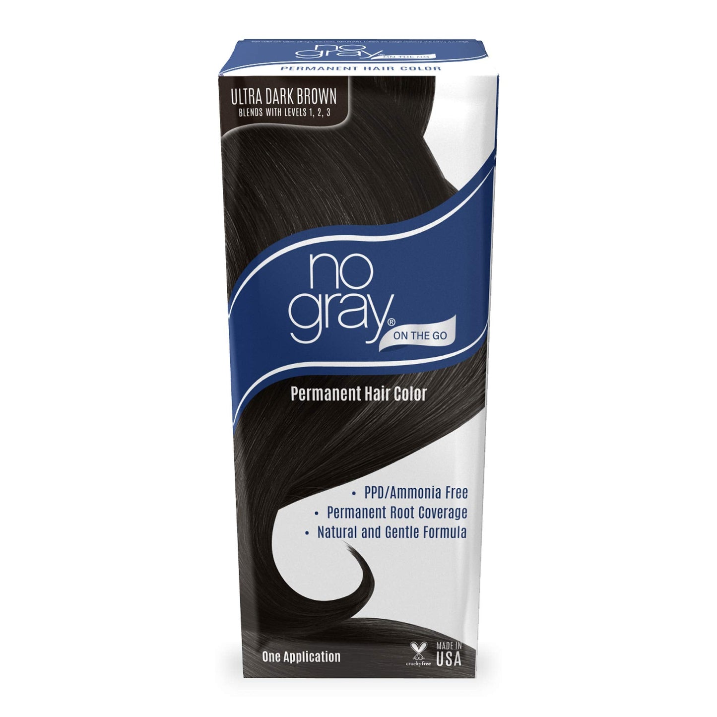 No Gray Permanent Root Touch up in Ultra Dark Brown (PPD and Ammonia Free)