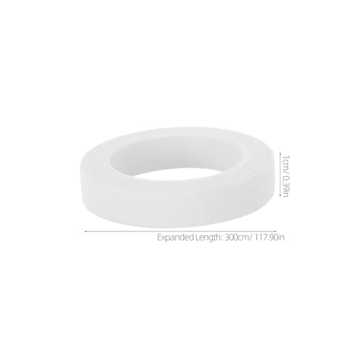 Adhesive Finger Tape 0.9cm X, 30 Rolls White Strong Sticky Climbing Wrap Roll for Athletic Sports, Rock Climbing, Grappling, and First Aid Use