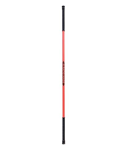 Stretch Stick, flexibility trainer, and mobility aid - color: Cherry, size: 66 inches