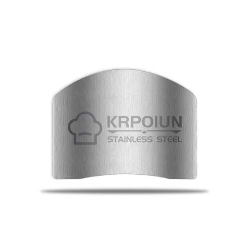 304Stainless Steel Finger Guards, New Finger Hand Protector for Cutting Food, 3 Packs, when Cutting, Slicing, Dicing, Chopping Vegatables, Kitchen Tool Knife Shields Guards Avoid Hurting - color: Silver