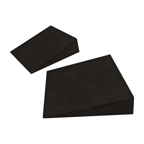 kowaku 2 Pieces Squat Wedge Block Squat Ramp EVA Anti Slip Calf Stretcher Slant Board for Yoga Wrist Support Fitness Practice Pushup